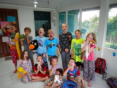 “Sleep in” and wear your comfiest on Pajamas Day. “Sleep in” and wear your comfiest on Pajamas Day.