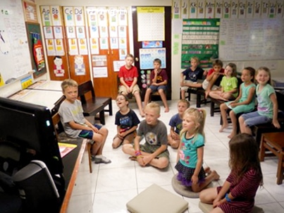 Catch up on the latest episode of “What’s in the Bible?” during weekly chapel. Catch up on the latest episode of “What’s in the Bible?” during weekly chapel.