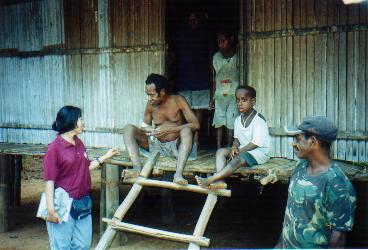 Learning the Central Auyu Language in the early 2000s