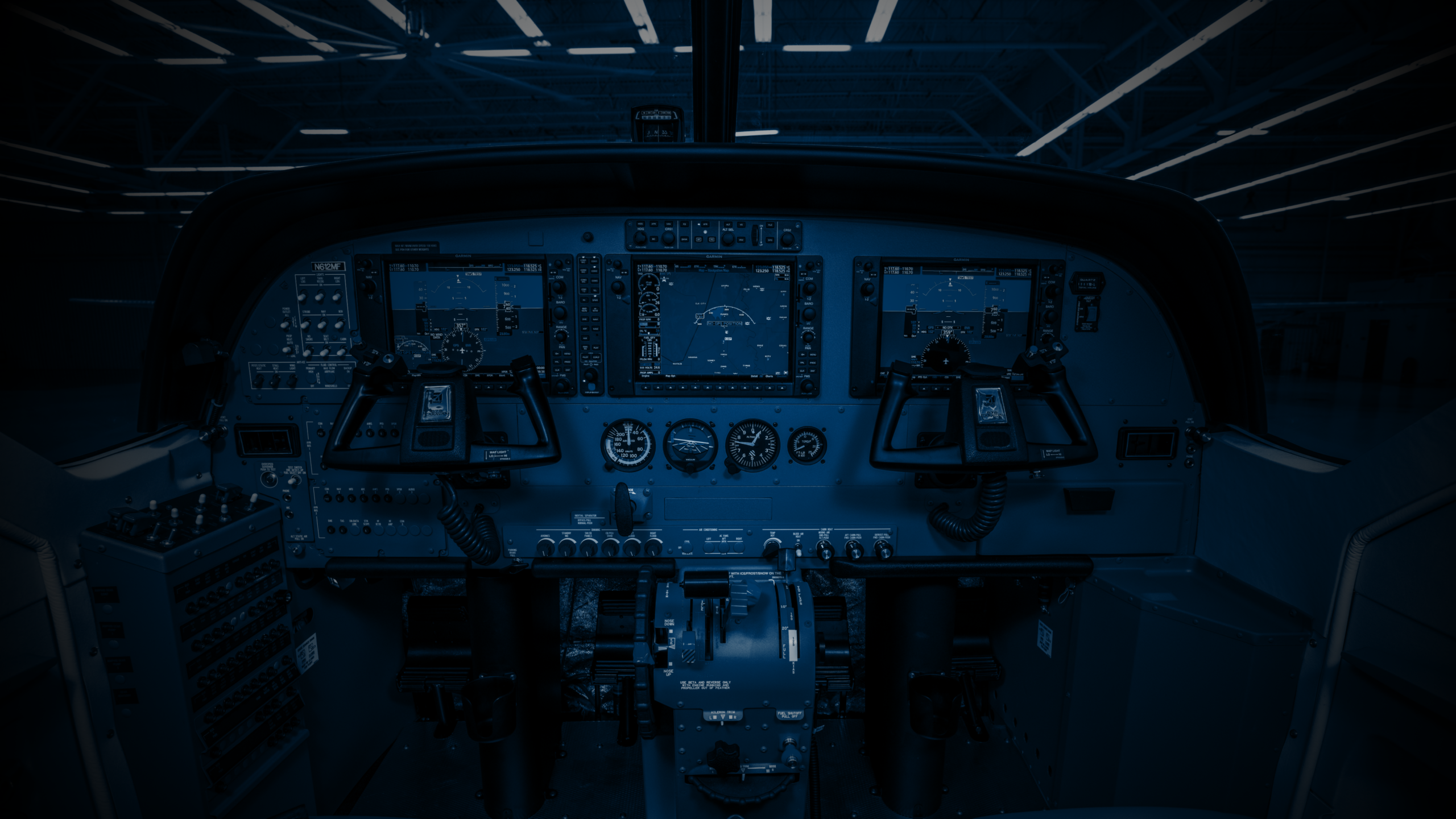 Inside an MAF cockpit