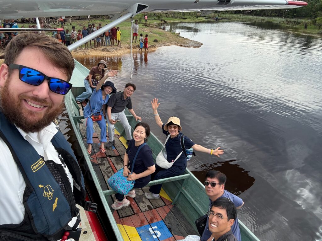Volunteers transport